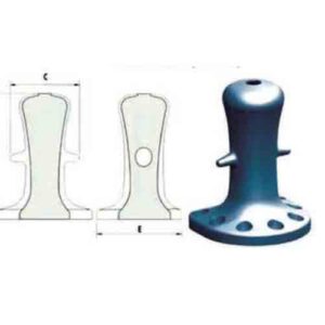 Single Bitt Type Bollard