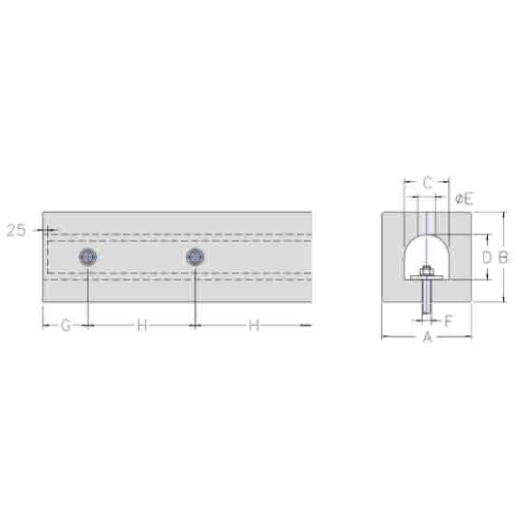 Square Rubber Fender