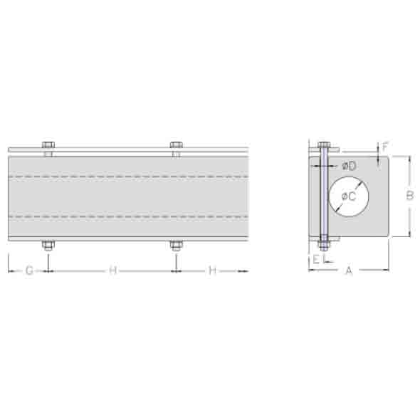 Square Rubber Fender