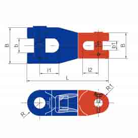 Swivel Shackle Type A
