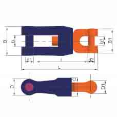 Swivel Shackle Type B