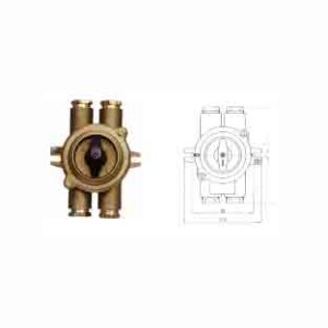16A MARINE BRASS SWITCH