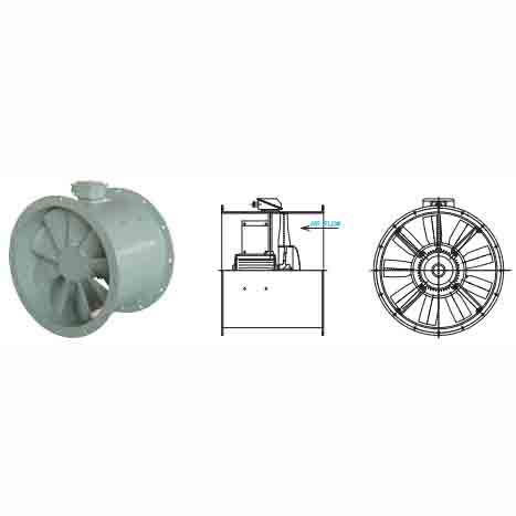 CZF SERIES MARINE AXIAL FAN