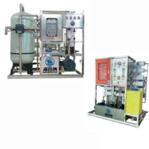 Large sea water desalination treatment