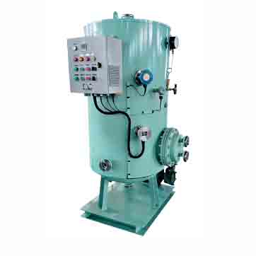 Marine steam-electric hot water tank