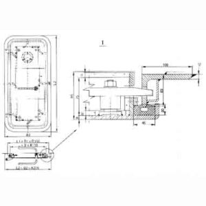 A60 WATERTIGHT STEEL DOOR