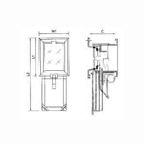 MARINE FUNNEL CLOSE ABLE SHUTTER