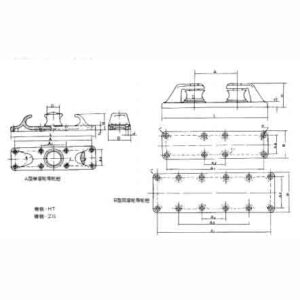 CAST ROLLER CHOCK
