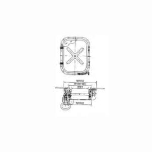 Inward Opening Aluminium Rectangular Window with Deadlight