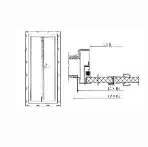 Light Weathertight Door
