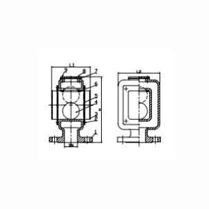 MARINE CASTING AIR PIPEHEAD