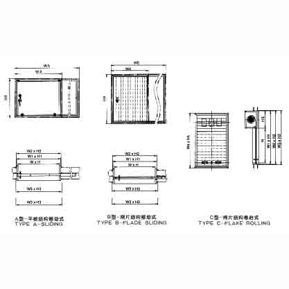 MARINE FIRE RESISTANCE SERVICE WINDOW