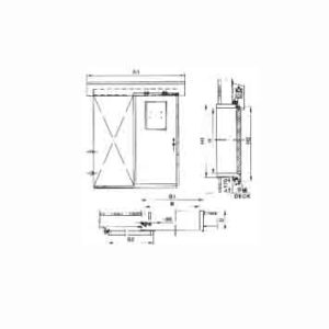 Marine Gasight Door