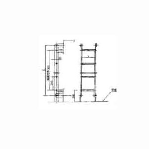 SHIP'S STEEL VERTICAL LADDER
