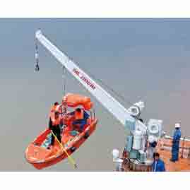 SINGLE ARM RESCUE BOAT & LIFERAFT LAUNCHING APPLIANCE