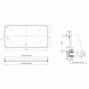 A0 Fireproof Window