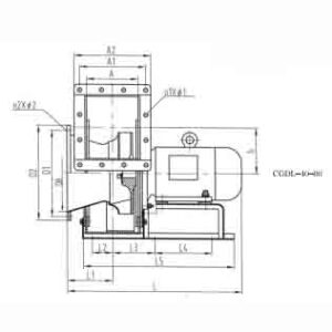 CGDL Series Marine High Efficiency Low Noise Centrifugal Fans