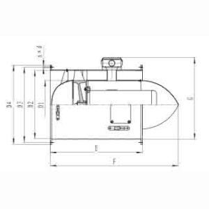 CLZ Series Marine Or Navy Axial Fans