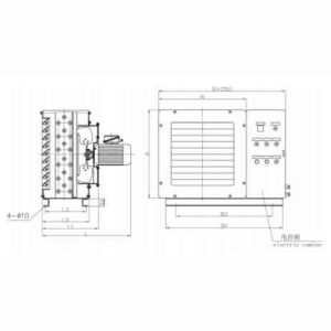 CNF Series Marine Heating Fan
