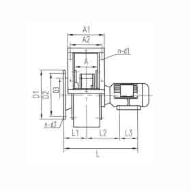 CWL (CXL) Series Marine Small-sized Centrifugal Fan