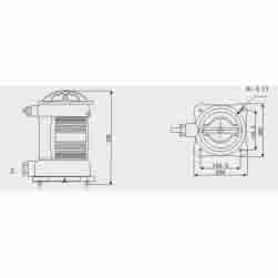Full-plastic navigation signal light CXH series