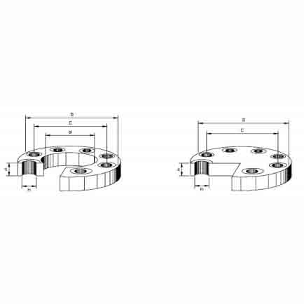JIS B2220 - Flanges 5K & 10K