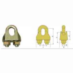 Malleable Wire Rope Clip DIN1142