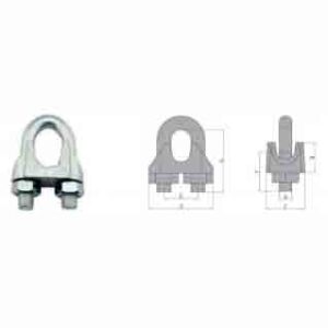 Malleable Wire Rope Clip DIN741