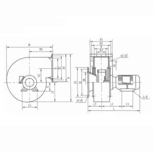 Marine Centrifugal Fan JCL (CLQ) Series