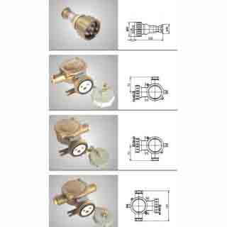 Marine Copper Plug, sockets 10A/16A