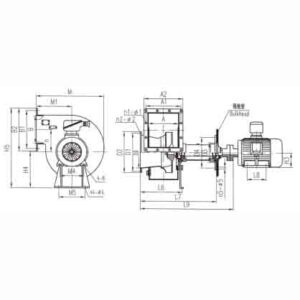 Marine Explosion-proof Centrifugal Fan CBGD Series