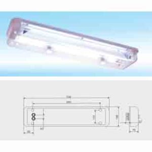 Marine Fluorescent Ceiling Light