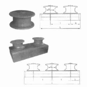 Marine Guide Roller (with Stand)