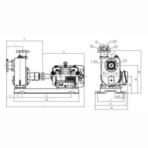Marine Horizontal Self‑Priming Sludge Discharge Pump CZW Series