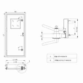 Outside Door for Ship
