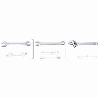 Stainless Steel Double-head Open-end Wrench