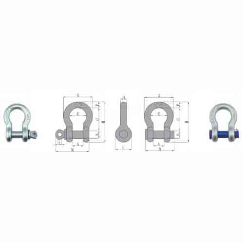 US Type Bow Shackle
