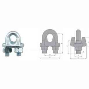 US Type Drop Forged Wire Rope Clip