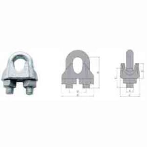 US Type Malleable Wire Rope Clip