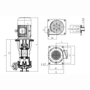 marine vertical centrifugal pump CL Series