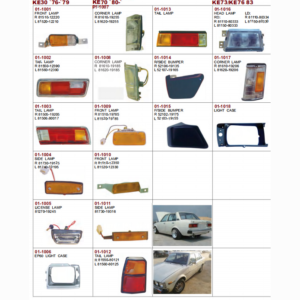 Auto Lamp Parts for Corolla KE Series