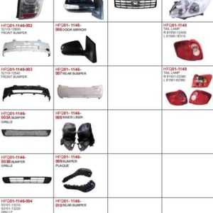 BUMPER REPLACEMENT FOR TOYOTA