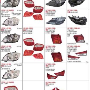 HEAD LAMP FOR TOYOTA AURIS