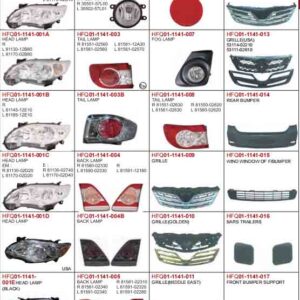 HEAD LAMPEM REPLACEMENT FOR TOYOTA