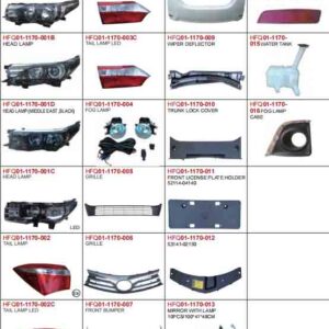 Head Lamp Parts for Toyota